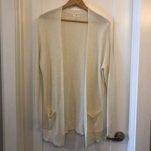 Nordstrom light cream sweater XS